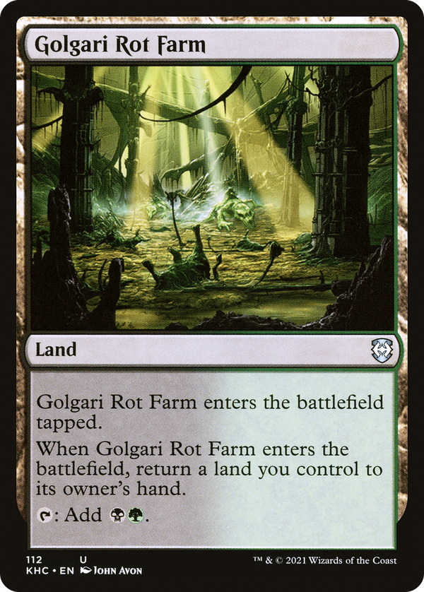 Golgari Rot Farm (khc)