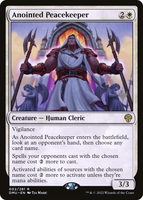 Anointed Peacekeeper (pdmu)