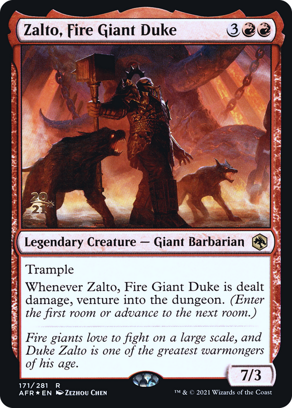 Zalto, Fire Giant Duke (pafr)