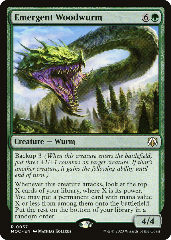 Emergent Woodwurm (moc)