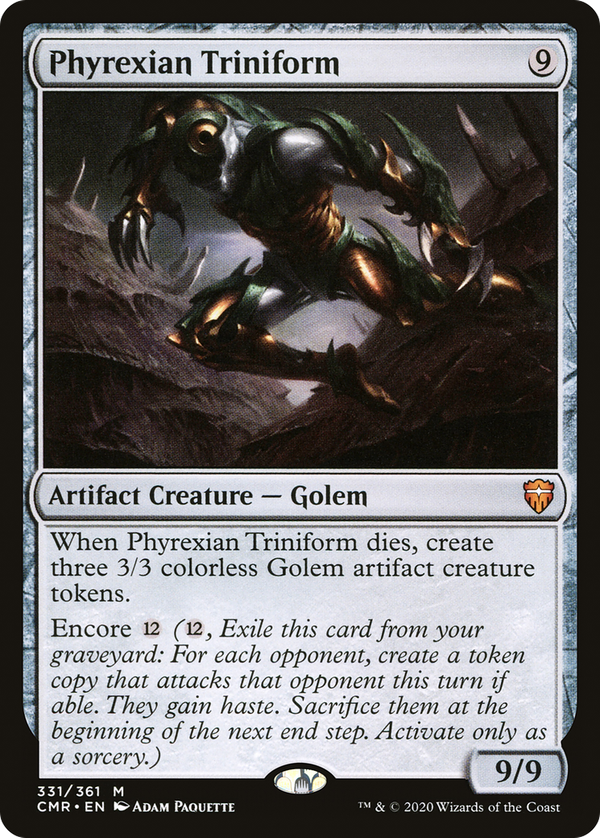 Phyrexian Triniform (cmr)