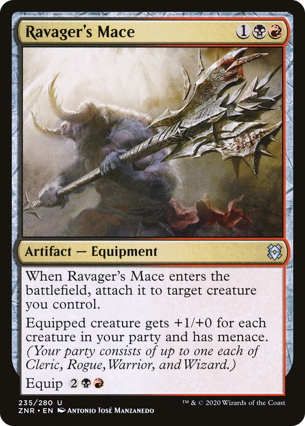 Ravager's Mace (znr)