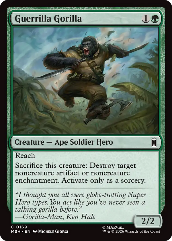 Guerrilla Gorilla (msh)