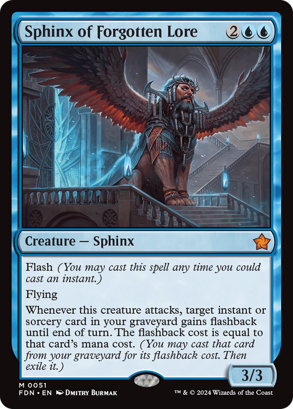 Sphinx of Forgotten Lore (fdn)