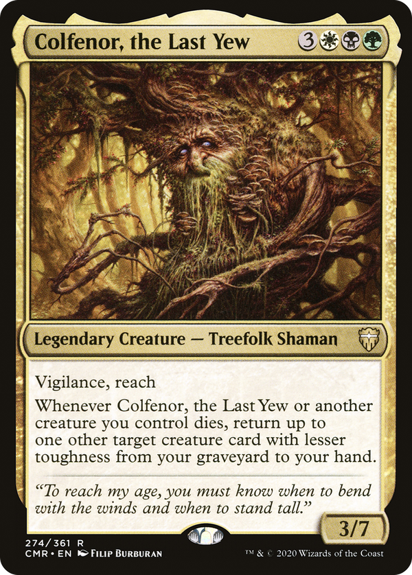 Colfenor, the Last Yew (cmr)