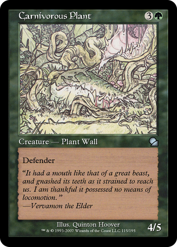 Carnivorous Plant (me1)