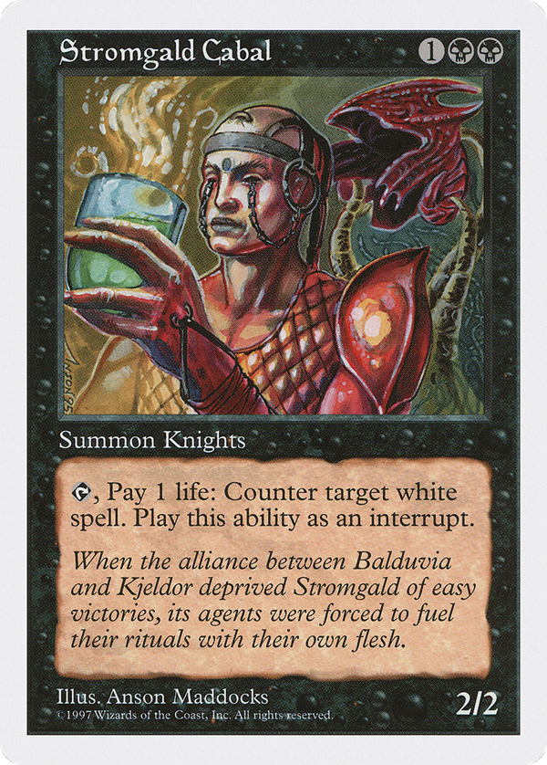 Stromgald Cabal (5ed)