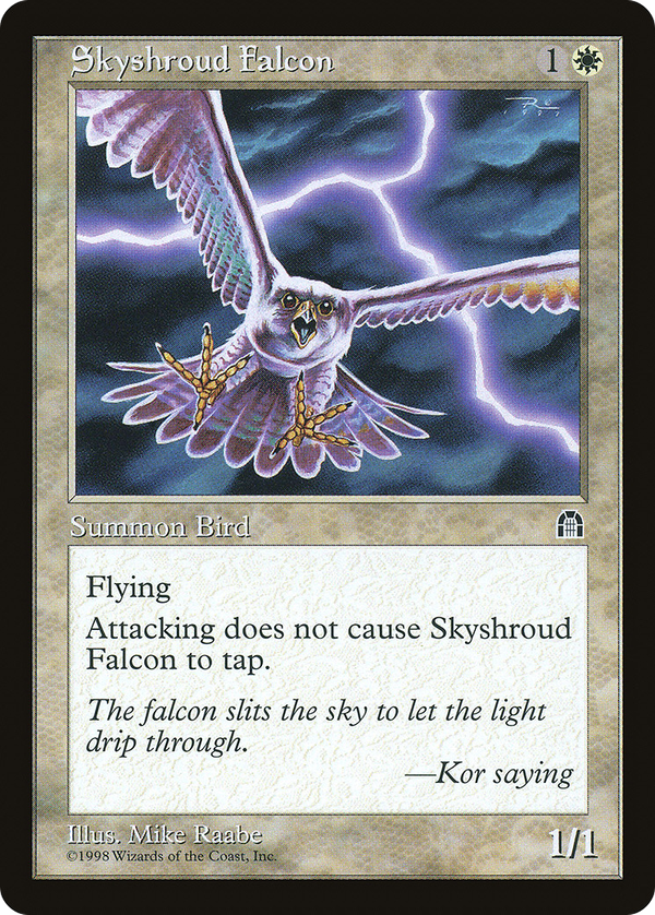 Skyshroud Falcon (sth)