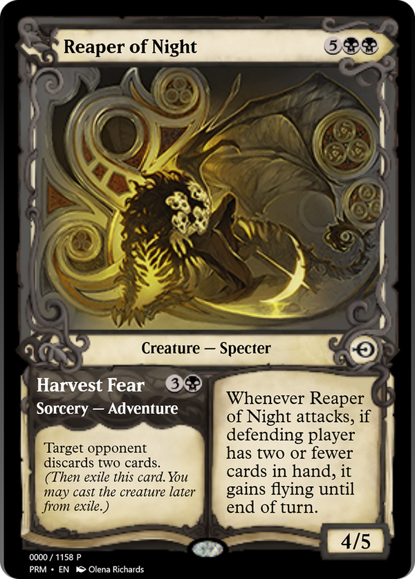 Reaper of Night // Harvest Fear (prm)