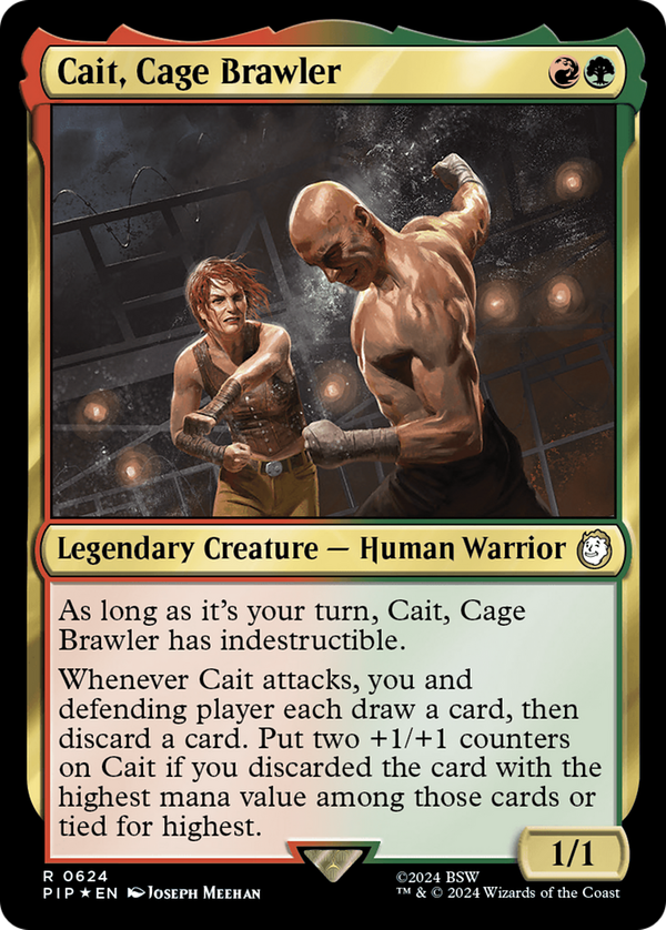 Cait, Cage Brawler (pip)
