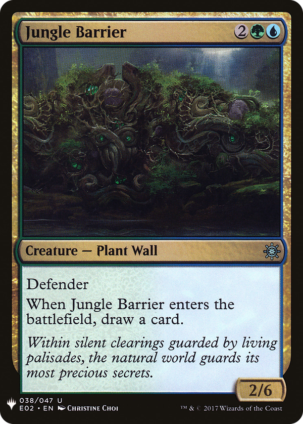 Jungle Barrier (plst)