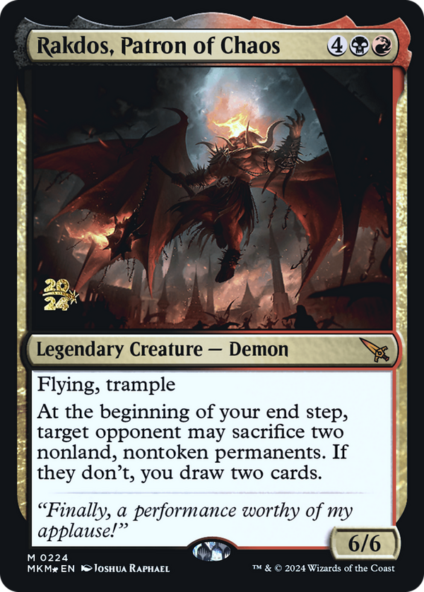 Rakdos, Patron of Chaos (pmkm)