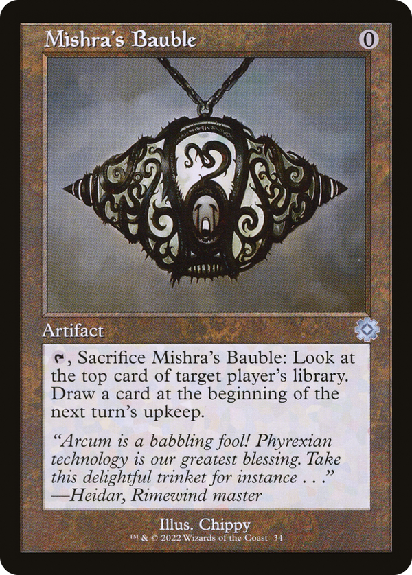 Mishra's Bauble (brr)