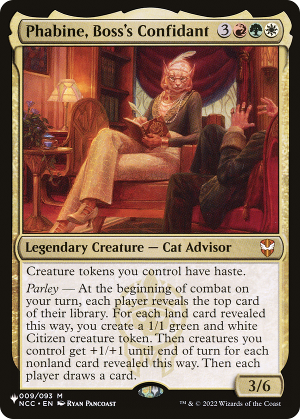 Phabine, Boss's Confidant (plst)