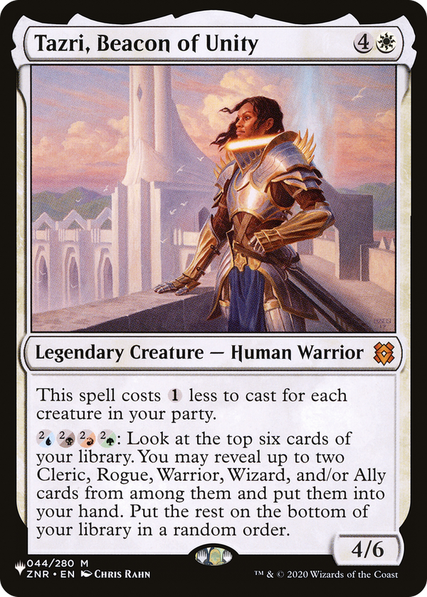Tazri, Beacon of Unity (plst)