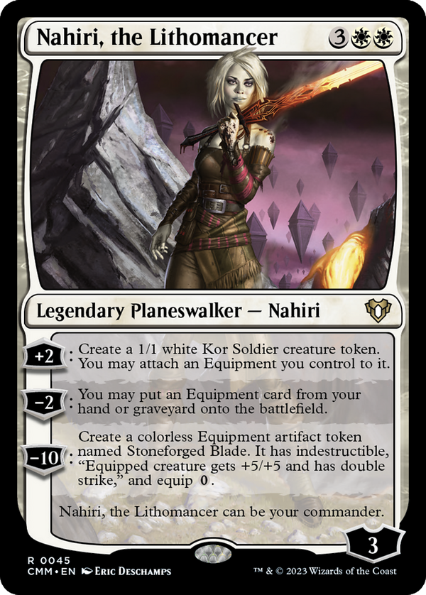 Nahiri, the Lithomancer (cmm)