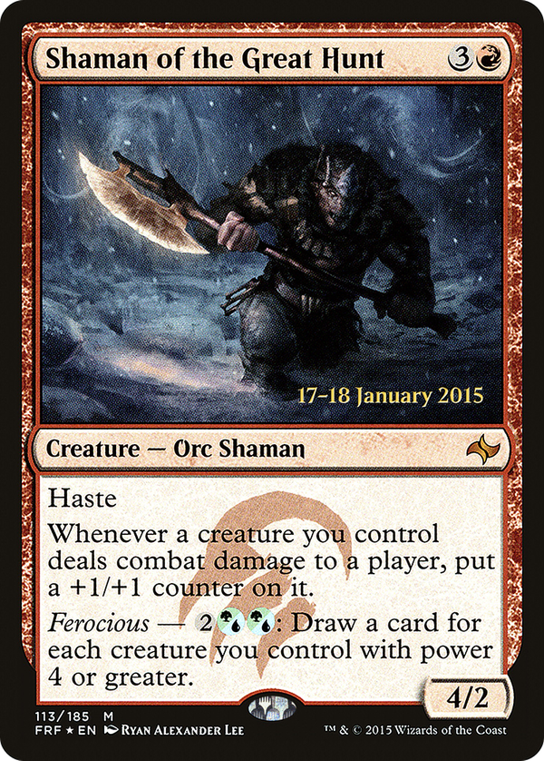 Shaman of the Great Hunt (pfrf)