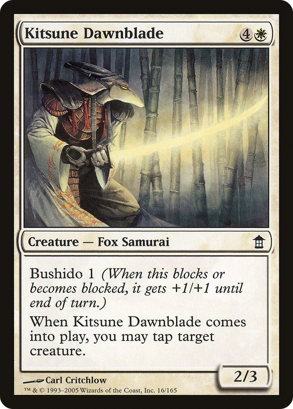 Kitsune Dawnblade (sok)