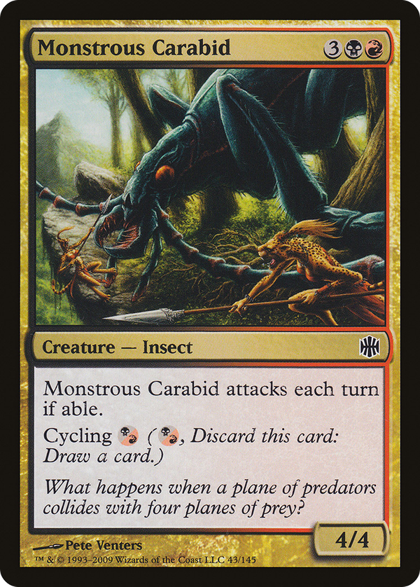 Monstrous Carabid (arb)