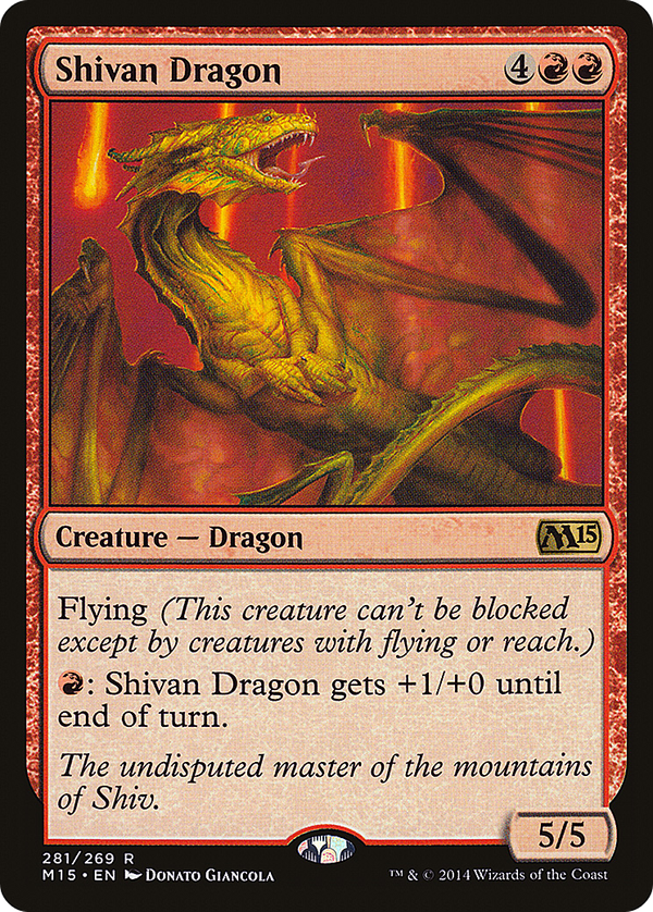 Shivan Dragon (m15)