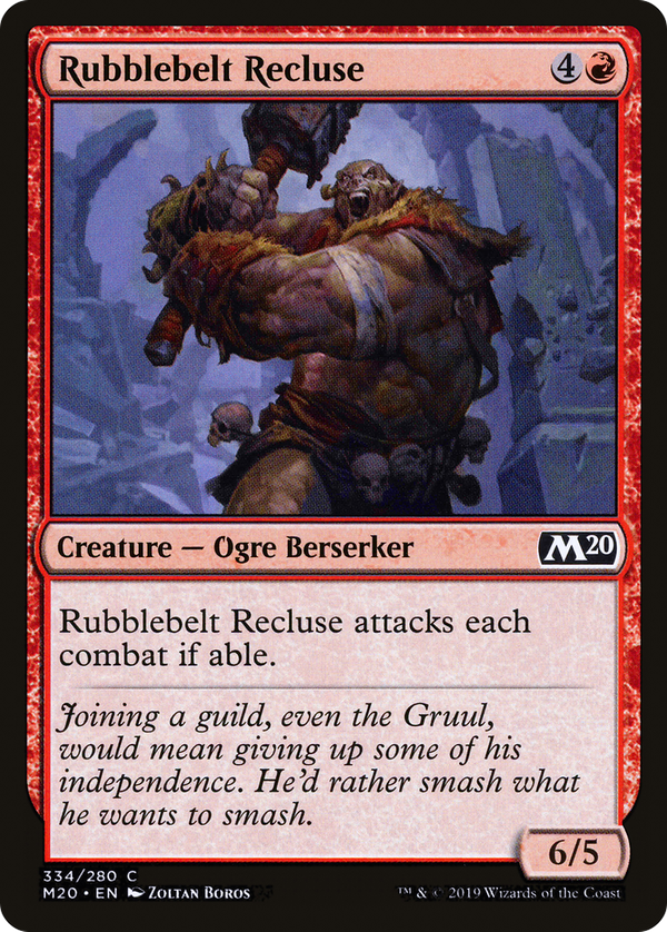 Rubblebelt Recluse (m20)