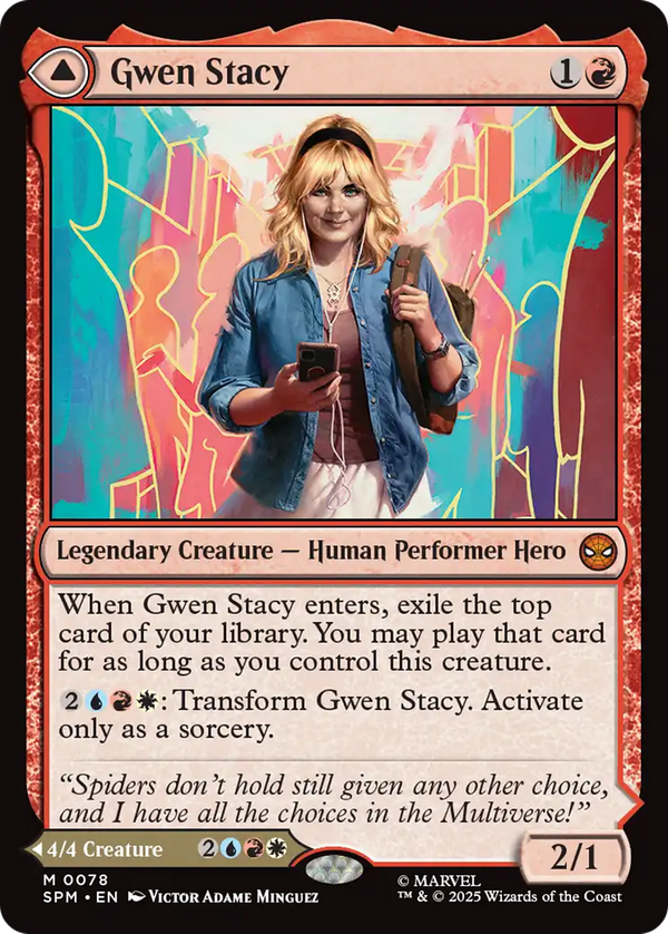 Gwen Stacy // Ghost-Spider (spm)