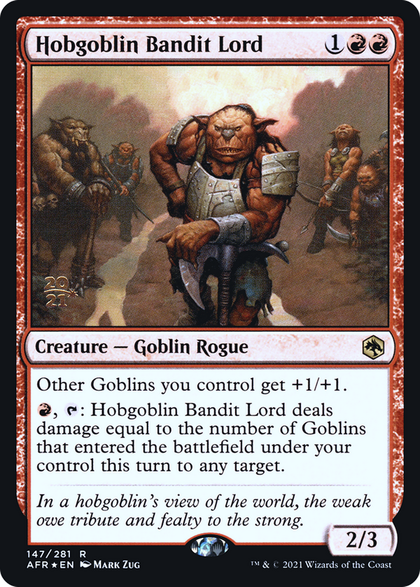 Hobgoblin Bandit Lord (pafr)