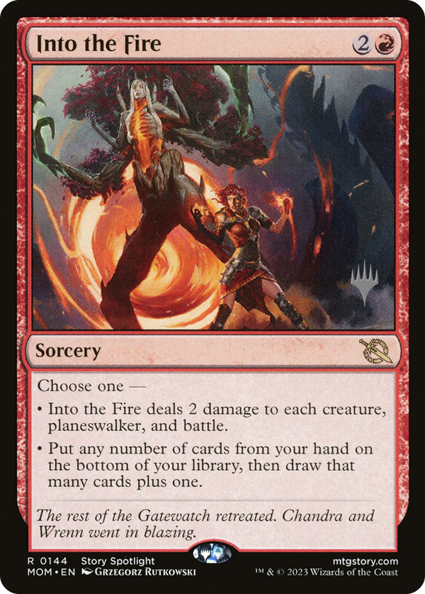 Into the Fire (pmom)