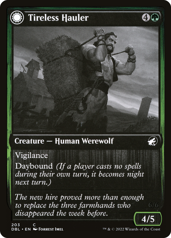 Tireless Hauler // Dire-Strain Brawler (dbl)