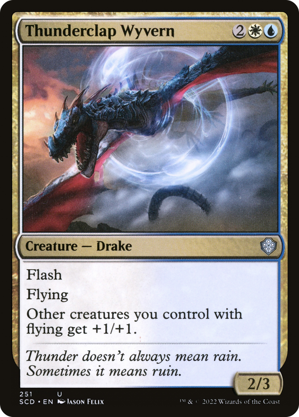 Thunderclap Wyvern (scd)