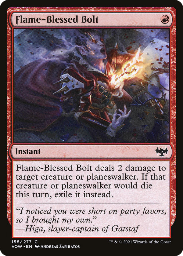 Flame-Blessed Bolt (vow)