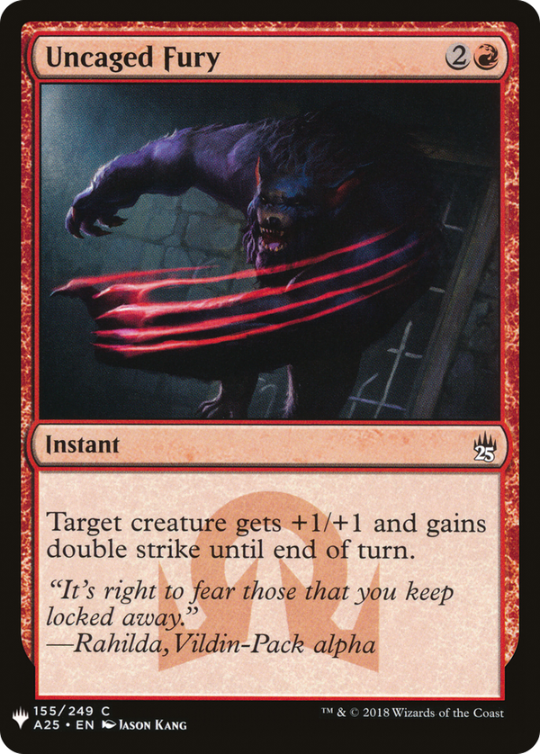 Uncaged Fury (plst)