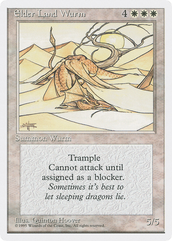 Elder Land Wurm (4ed)