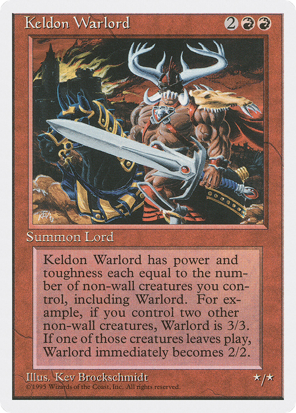 Keldon Warlord (4ed)
