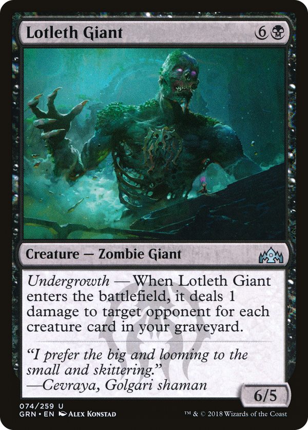 Lotleth Giant (grn)