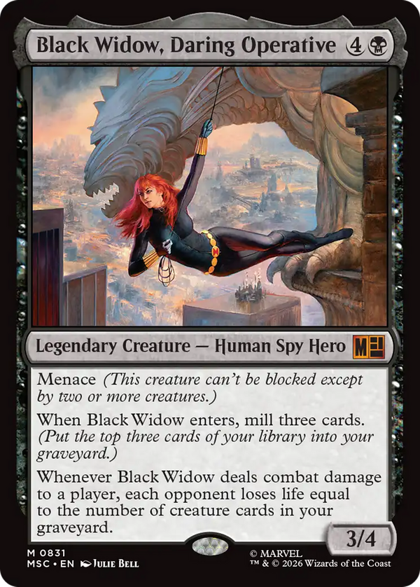 Black Widow, Daring Operative (msc)