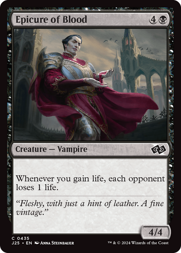 Epicure of Blood (j25)