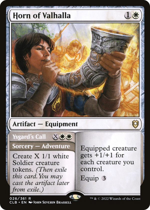 Horn of Valhalla // Ysgard's Call (clb)