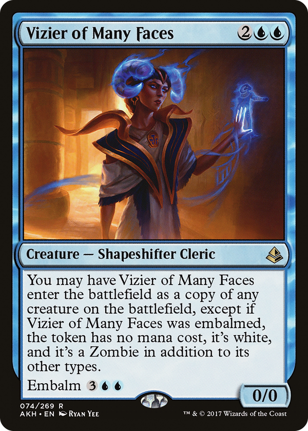 Vizier of Many Faces (akh)