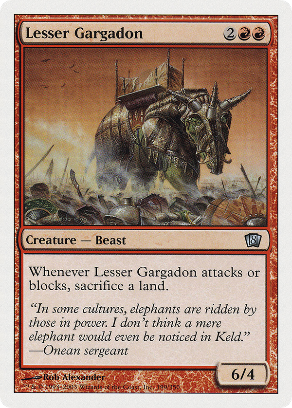 Lesser Gargadon (8ed)
