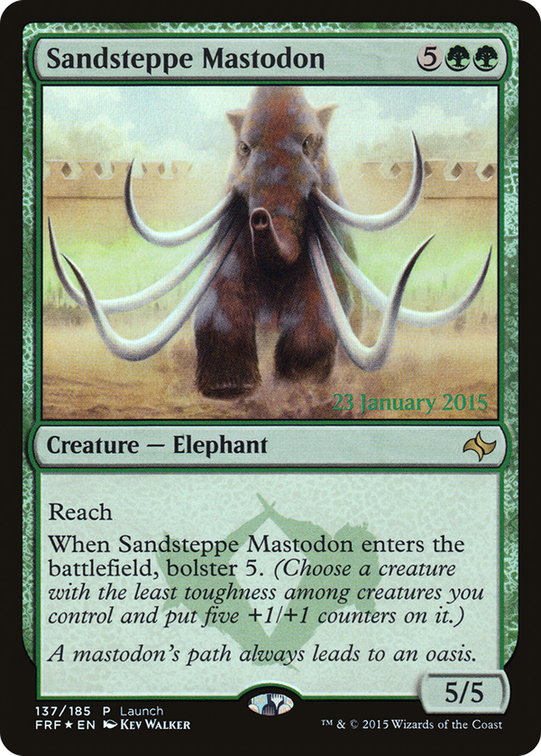 Sandsteppe Mastodon (pfrf)