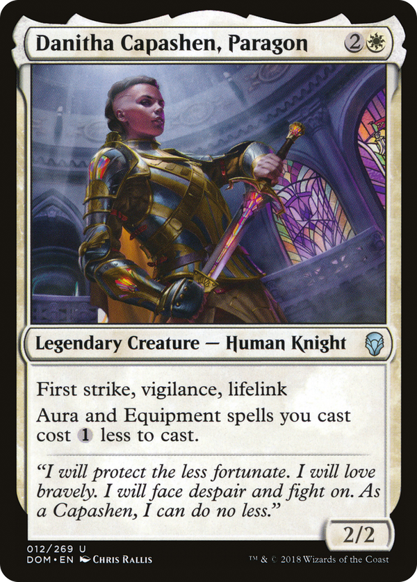 Danitha Capashen, Paragon (dom)
