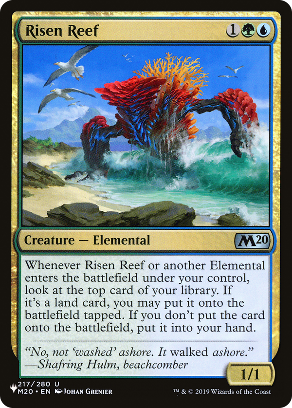 Risen Reef (plst)