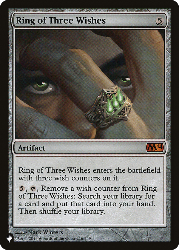 Ring of Three Wishes (plst)
