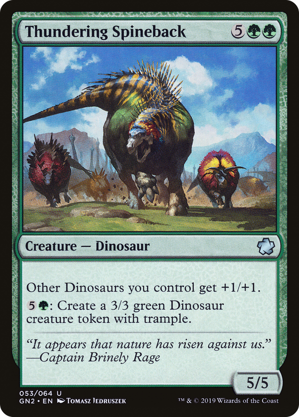Thundering Spineback (gn2)