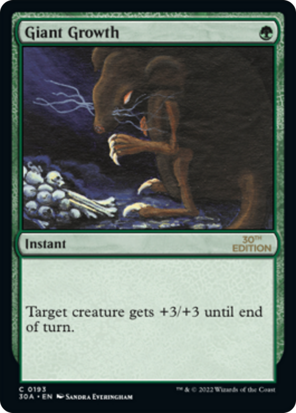 Giant Growth (30a)