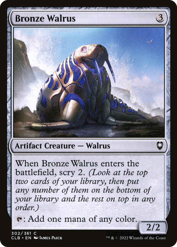 Bronze Walrus (clb)