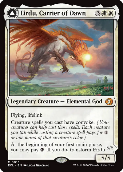 Eirdu, Carrier of Dawn // Isilu, Carrier of Twilight