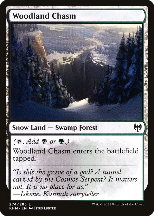 Woodland Chasm (khm)