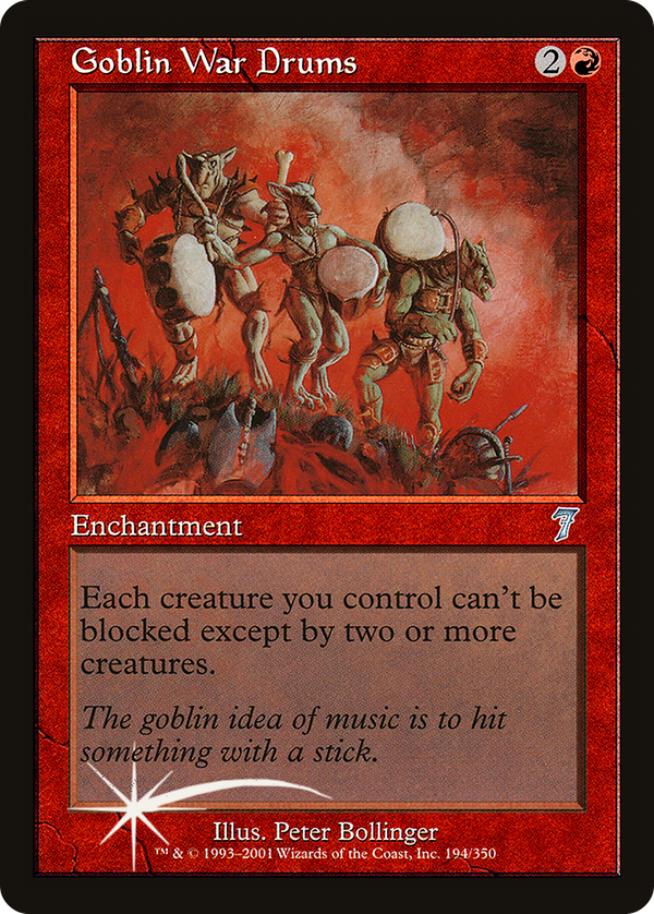 Goblin War Drums (7ed)